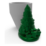 Molde De Silicone Arvore De Natal C/ Presentes