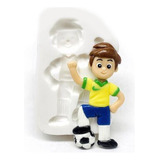 Molde De Silicone Futebol - Jogador Seleção Brasileira