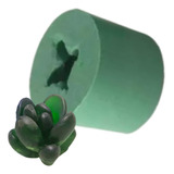 Molde Forma Silicone Sabonete Suculenta Mini Jade