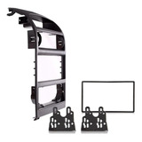 Moldura 2 Din Astra Ar Digital Com Chicote Para Multimídia Expex Combo De Instalacao P/ Multimidia Astra Ar Digital Preto