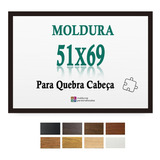 Moldura 51x69 Cm Para Arte Poster Imagem Com Petg Premium
