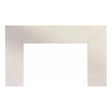 Moldura 5cm Guarnição Em Pvc Porta Janela Acabamento Liso 6m