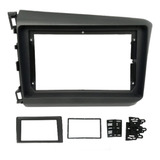 Moldura 7 E 9 Polegadas Honda Civic 12/16 Grafite Fiamon