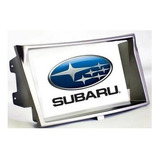 Moldura Contra Frente Adaptador 2 Din Subaru Legacy Grafite