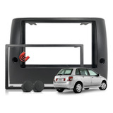 Moldura De Painel 2 Din Multimidia Dvd Mp5 Fiat Stilo 2004 