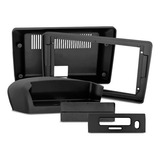 Moldura De Painel 9 Polegadas Clio 2003 2004 2005 Preto