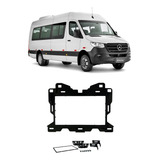 Moldura Dvd Mp5 Sprinter 2020/201 Preta Mercedes