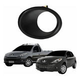 Moldura Farol Auxiliar Peugeot 207 2008/2016 Lado Esquerdo