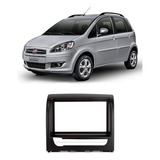 Moldura Fiat Idea 2013/ 2din Preto Fosco