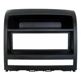 Moldura Fiat Palio Siena Strada Idea 1 Din Preta
