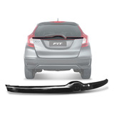 Moldura Friso Acabamento Tampa Malas Honda Fit 15/2021 Preto