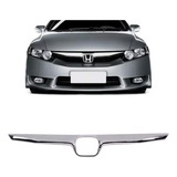 Moldura Friso Grade Honda Civic 2009 2010 2011 2012 Cromada