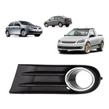 Moldura Milha Cromada Gol Saveiro Voyage G5 2008 A 2012 Cada