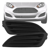 Moldura Milha Para-choque New Fiesta 2014/2017 (par)