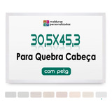 Moldura P/ Quebra Cabeça 500 Peças Grow 30,5 X 45,3 Com Petg