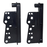 Moldura Painel 2 Din Dvd Mp5 Corolla 03/08 Sw4 Hilux 05/11 Etios 12/14 Rav 02/06 Preto Expex Epx081
