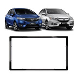 Moldura Painel 2 Din Fit City 2015 2016 2017 A 2021 Dvd Som