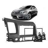Moldura Painel 2 Din Honda New Civic 2007 2008 2009 2010
