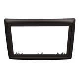 Moldura Painel 2 Din Megane 2007 2008 2009 2010 2011 Preto