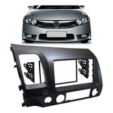 Moldura Painel 2 Din New Civic 2007 2008 2009 2010 2011