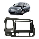 Moldura Painel 2 Din New Civic 2007 2008 2009 2010 2011