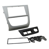 Moldura Painel 2din Gol Voyage Saveiro G5 Prata 2 Din Fiamon