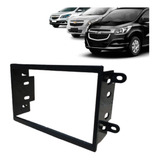 Moldura Painel 2din Multimid Dvd Mp5 Onix Cobalt Spin Prisma