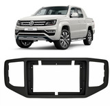 Moldura Painel 9 Polegadas Amarok 2017 A 2020 2021 Dvd 