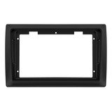 Moldura Painel 9 Polegadas Fiat Stilo 2003 A 2011 Preto