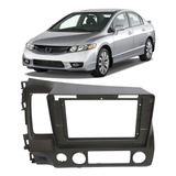 Moldura Painel Dvd 10 Polegadas Honda Civic 2006 À 2011