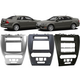 Moldura Painel Dvd 2 Din Ford Fusion 2009 2010 2011 2012 Cor Preto
