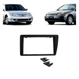 Moldura Painel Dvd 2 Din Mp5 Honda Civic 2001 A 2006