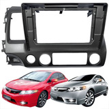 Moldura Painel Multimídia 10 Pol Honda New Civic 2007 A 2011