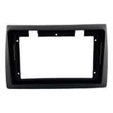 Moldura Painel Multimidia 9 Polegadas Fiat Stilo Preto Fosco