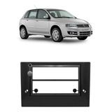 Moldura Painel Multimidia Preta 2din Volkswagen Fiat Stilo