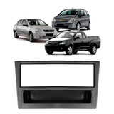 Moldura Painel Rádio 1 Din Corsa 2002 2003 2004 2005 A 2012
