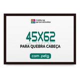 Moldura Para Quebra Cabeça Game Office 62x45 Cm Com Petg