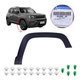 Moldura Paralama Dianteiro Direito Jeep Renegade + Presilhas