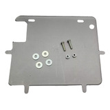 Moldura Porta Placa De Ferro Moto - Modelo Mercosul 20x17cm