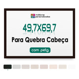 Moldura Quebra Cabeça 1000 Peças 49,7 X 69,7 Cm Acetato Petg