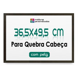 Moldura Quebra Cabeça Grow 500 Peças 36,5 X 49,5 Cm Com Petg