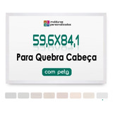 Moldura Quebra Cabeça Grow Puzzle 1500 Pçs 59,6x84,1 C/ Petg
