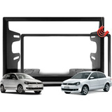 Moldura Tela Central 2din Multimidia Dvd Mp5 Som Polo 02/14