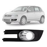 Moldura Tela Farol De Milha Stilo 2008 A 2012 Aro Cromado