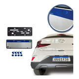 Molduras Suporte Placa De Carro Mercosul C/ Lacre Parafuso