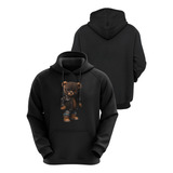 Moletom Blusa De Frio Blusão Casaco Estampado Urso 3d