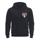 Moletom Blusa Frio Canguru De Algodão Masculino São Paulo