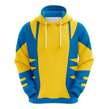 Moletom Blusa Wolverine Ucm Uniforme Classico Yellow Ref0665