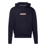 Moletom Canguru Tommy Hilfiger Monotype Box Hoody Marinho