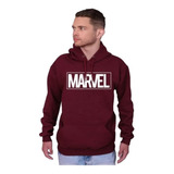 Moletom Marvel Super Heroi Unissex Blusa De Frio Casaco Mega